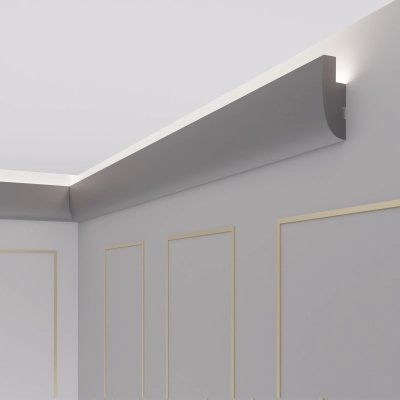 Lichtleiste LED, Stuckleiste für indirekte Beleuchtung , OL-6